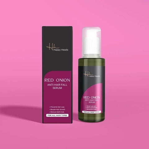 Happy Heads Red onion anti Hair Fall Serum 50ml - Vitamins House