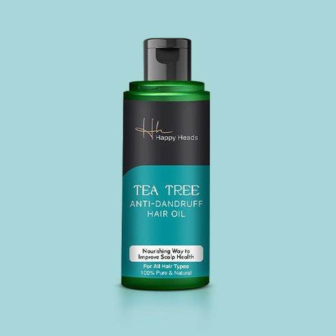 Happy Heads Tea Tree Anti Dandruff Hair Oil 120ml - Vitamins House