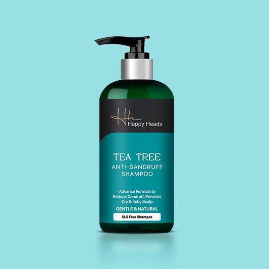 Happy Heads Tea Tree Anti Dandruff Shampoo 250ml - Vitamins House