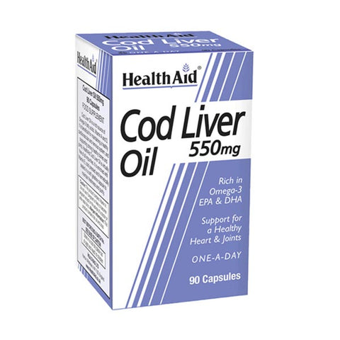 HealthAid Cod Liver Oil 550 mg