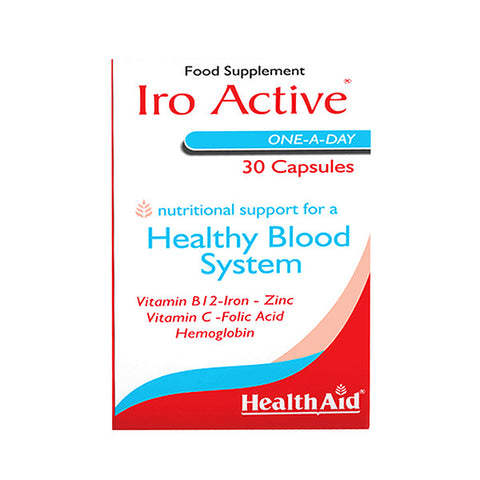 HealthAid Iro Active, 30 Ct