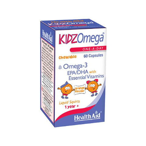 HealthAid Kidz Omega Chewable Capsules - Vitamins House