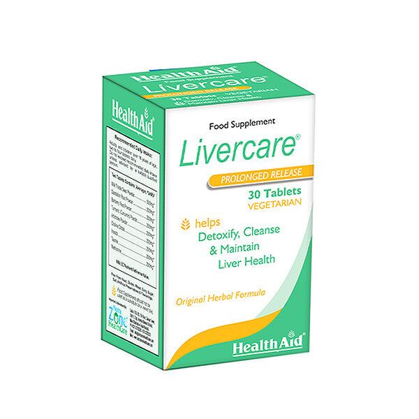 HealthAid Livercare Tablets, 30 Ct - Vitamins House