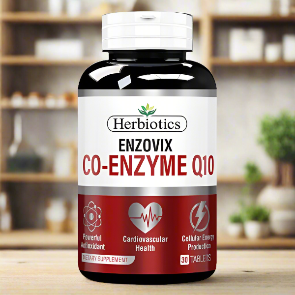 Herbiotics Enzovix Coenzyme Q10 - Vitamins House