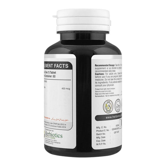 Herbiotics Folic Acid - Vitamins House