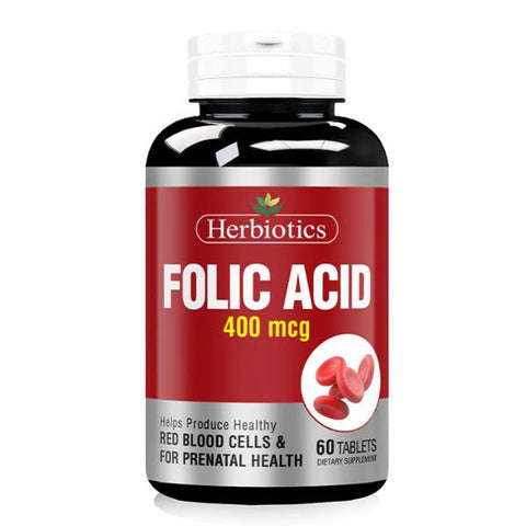 Herbiotics Folic Acid - Vitamins House