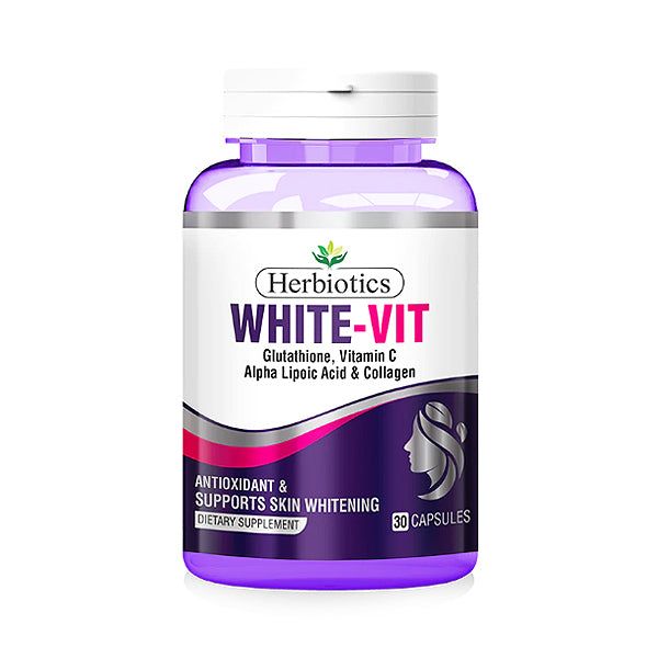 Herbiotics White-Vit 30 Tablets - Vitamins House