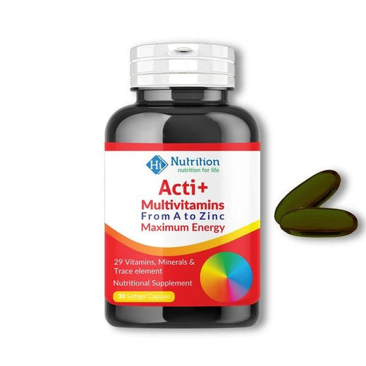 Hi-Nutrition Acti Plus Softgels - Vitamins House