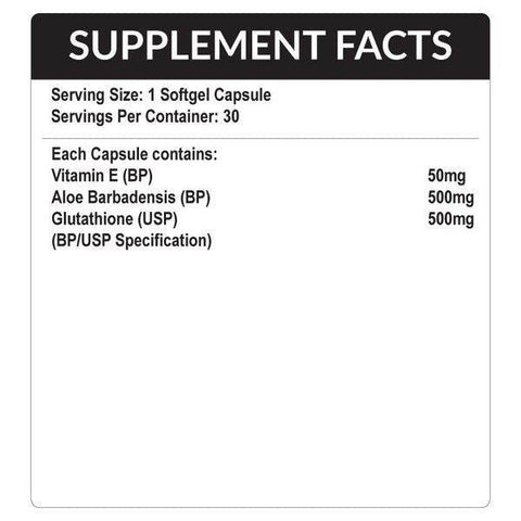 Hi-Nutrition E-GLOW ANTI-AGING, SKIN ELASTICITY, SKIN BRIGHTENING & GLOW - Vitamins House