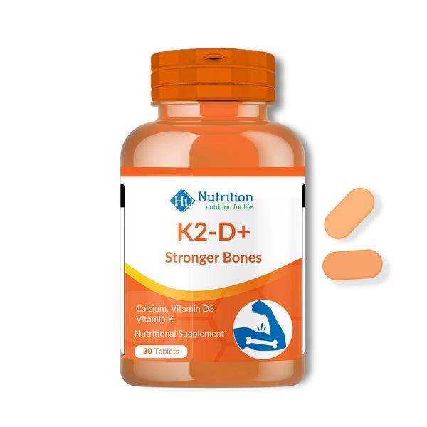 Hi-Nutrition K2-D+ Tablets – Vitamins House