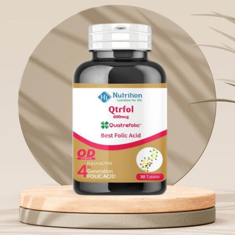 Hi-Nutrition Qtrfol Tablets - Vitamins House