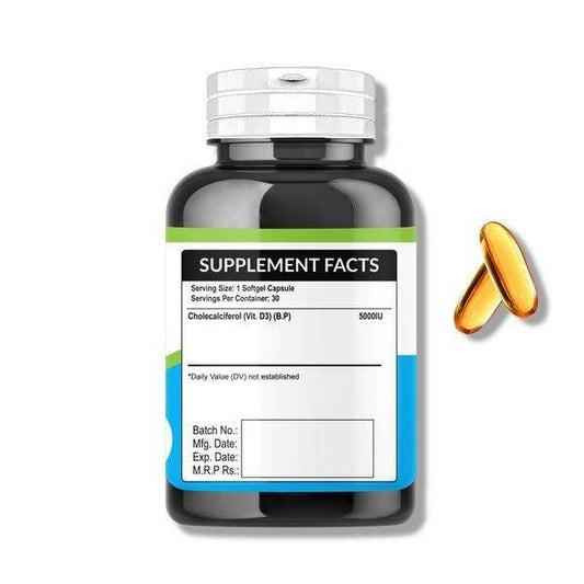 Hi-Nutrition SG Indrop D Softgels - 5000iu - Vitamins House