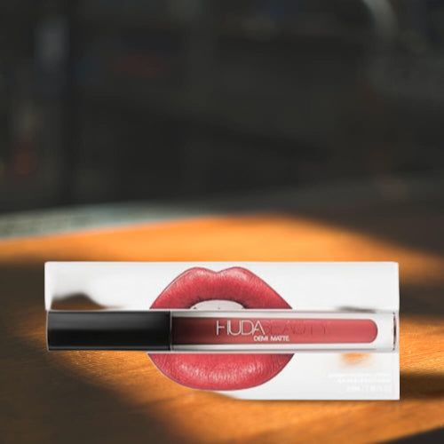 Huda Beauty Demi Matte Liquid Lipstick Game Changer 3.6 Ml - Vitamins House