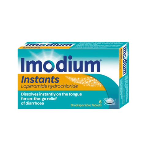Imodium Capsules 6 CT UK Imported - Vitamins House