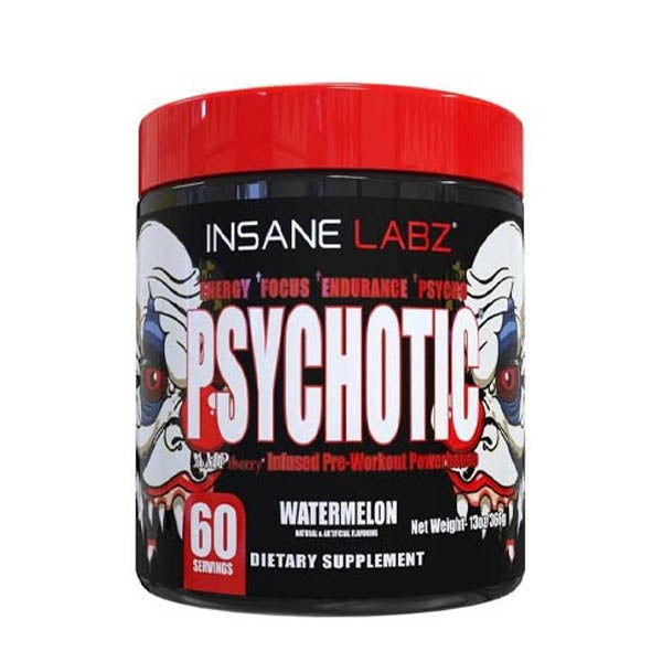 Insane Labz Psychotic Pre-Workout, 60 Servings