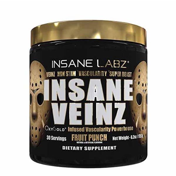 Insane Labz Insane Veinz Gold, 30 Servings - Vitamins House