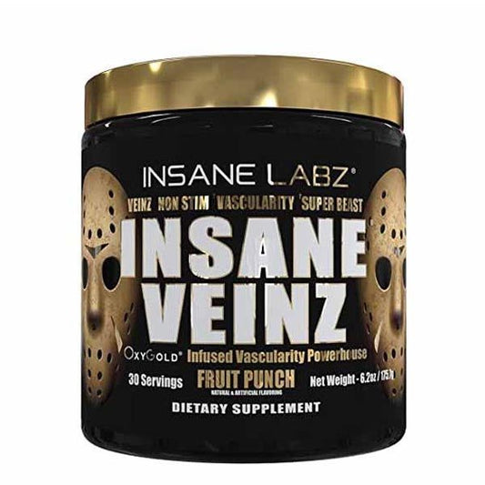 Insane Labz Insane Veinz Gold, 30 Servings - Vitamins House