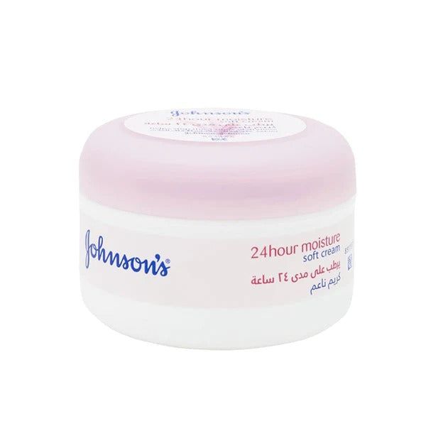 Johnson's 24H Moisture Soft Cream, 200ml - Vitamins House