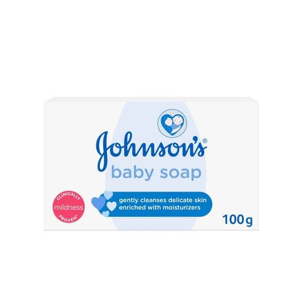 Johnson's Baby White Soap, 100g - Vitamins House