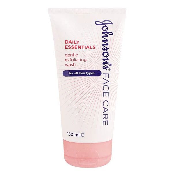 Johnson's Face Care Gentle Exfoliating Wash, 150ml - Vitamins House