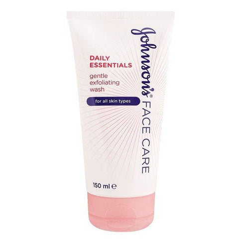 Johnson's Face Care Gentle Exfoliating Wash, 150ml - Vitamins House