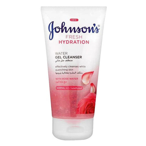 Johnson's Fresh Hydration Water Gel Cleanser with Rose Water, 150ml - Vitamins House