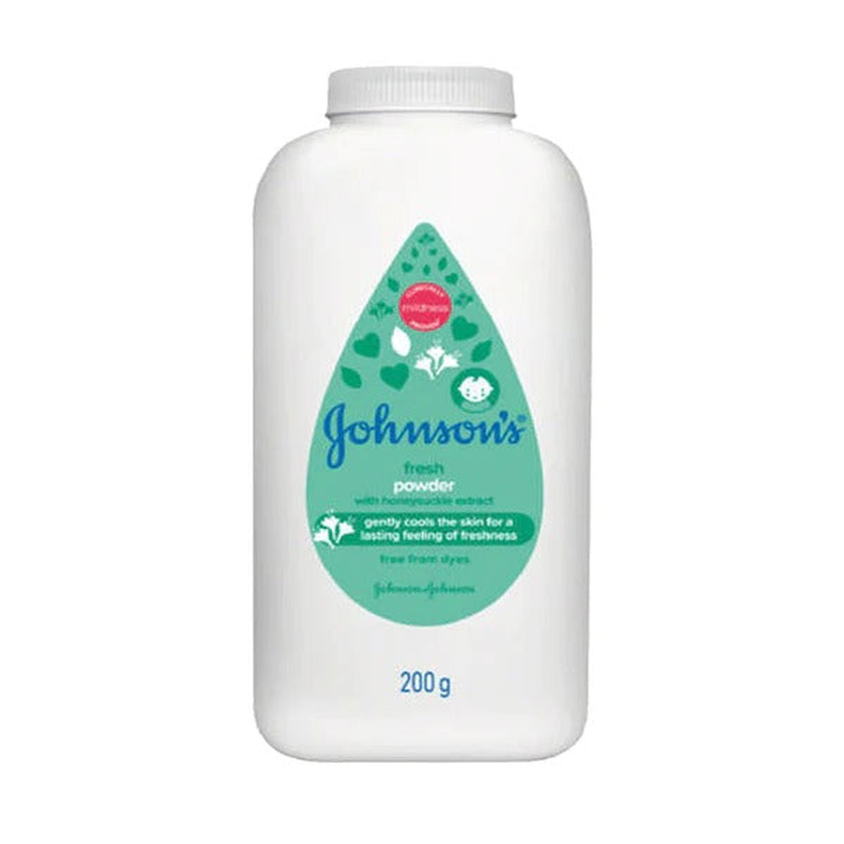 Johnson's Fresh Powder, 200g - Vitamins House