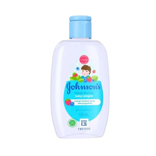 Johnson's Happy Berries Baby Cologne, 100ml - Vitamins House