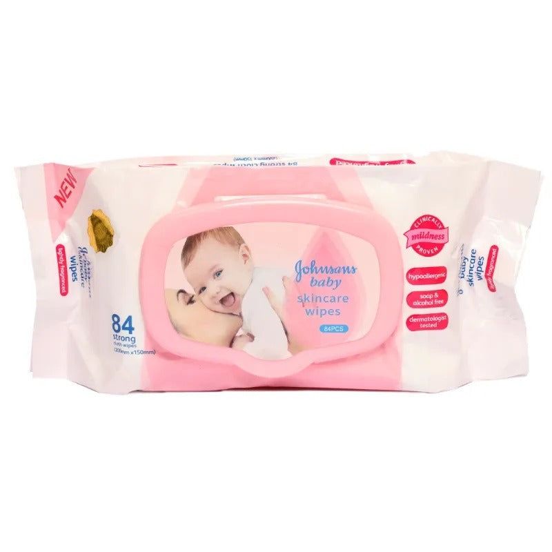 Johnson’s baby 84 Strong Wipes - Vitamins House