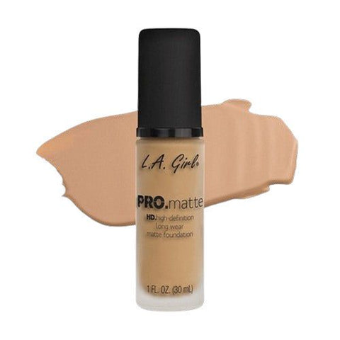 L.A Girl Pro Matte Hd Long Wear Matte Foundation 30Ml Soft Beige - Vitamins House