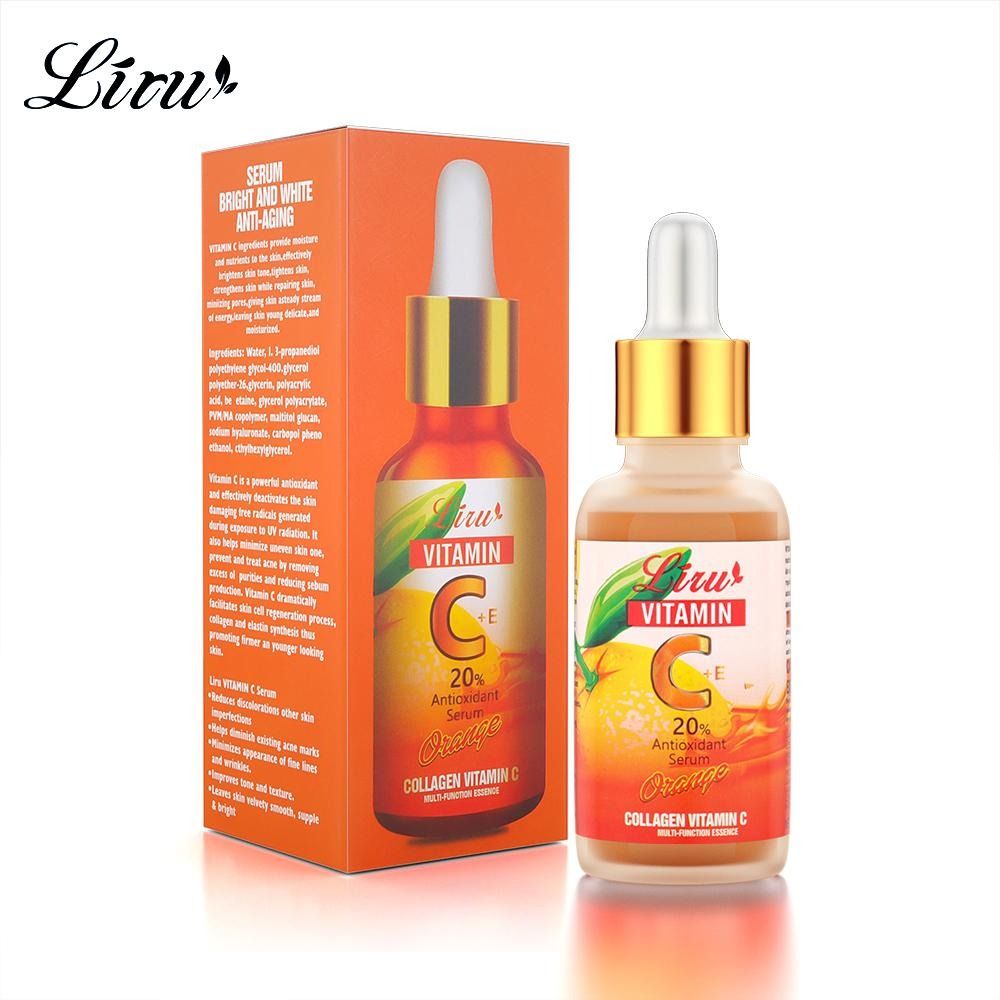 Liru Collagen Vitamin C Serum Orange - Vitamins House