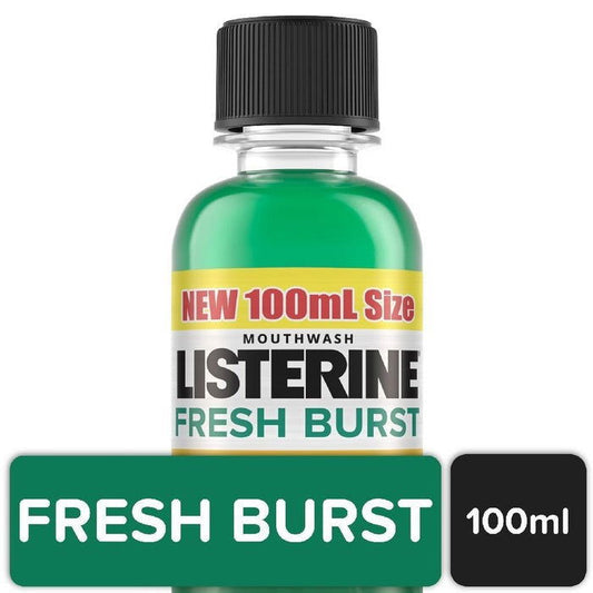 Listerine Fresh Burst Mouthwash 100ml - Vitamins House