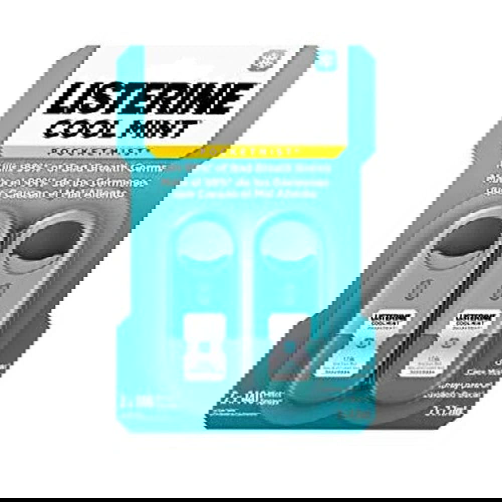 Listerine Pocketmist® Cool Mint Breath Spray Twin Pack - Vitamins House