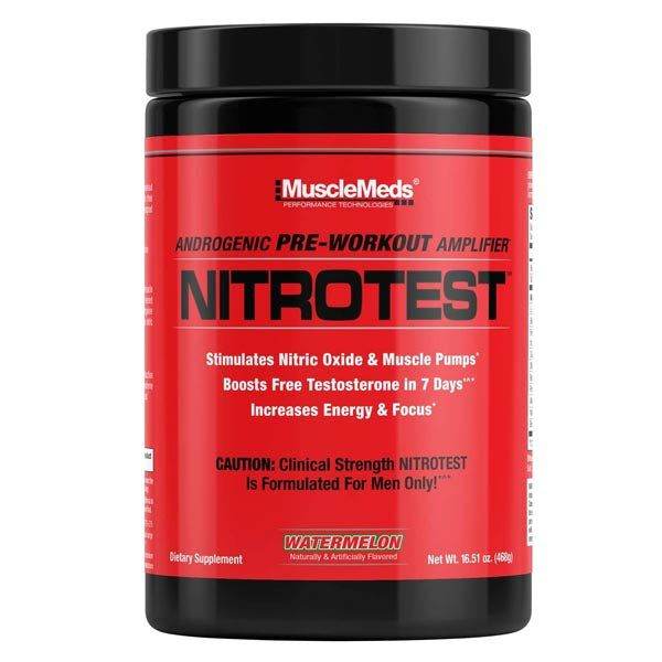 MUSCLE MEDS - Nitro Test 30 Ser - Vitamins House