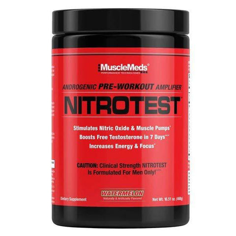MUSCLE MEDS - Nitro Test 30 Ser - Vitamins House
