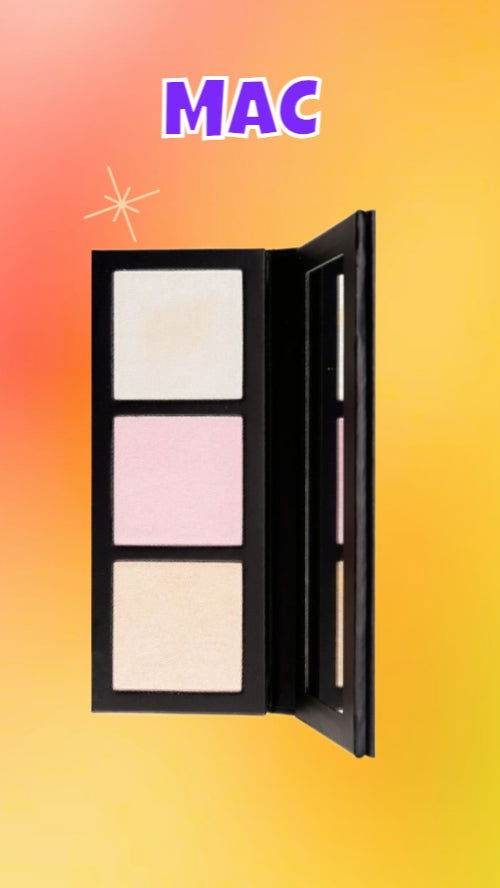 Mac Hyper Real Glow Highlighter Palette - Get Lit - Vitamins House