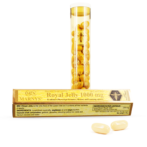 Marnys Royal Jelly 1000mg - Vitamins House