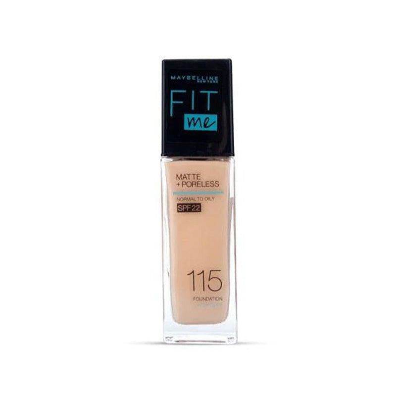 Maybelline Fit Me Matte + Poreless Foundation 112 Natural Ivory 30Ml - Vitamins House