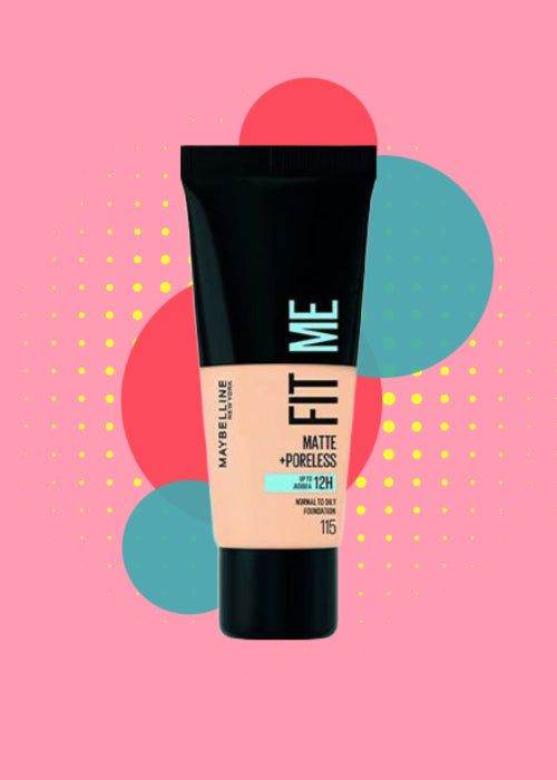 Maybelline Fit Me Matte + Poreless Foundation 115 Ivory 30Ml - Vitamins House