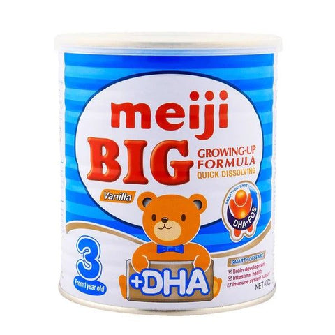 Meiji Big Growing Up Formula Stage 3 Vanilla, 400g - Vitamins House