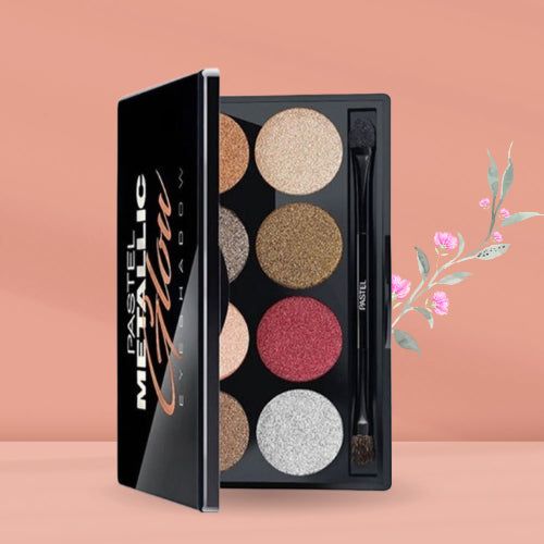 Metallic Glow Eyeshadow Palette - Vitamins House