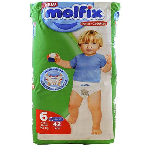 Molfix Pants Size 6 (X-Large), 42 Ct - Vitamins House