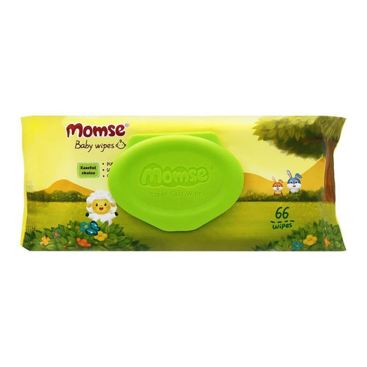 Momse Baby Wipes, 66-Pack - Vitamins House