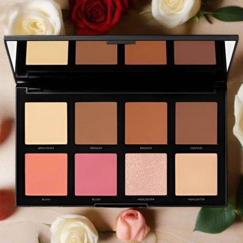 Morphe 8M Medium Vibes Complexion Pro Face Palette - Vitamins House