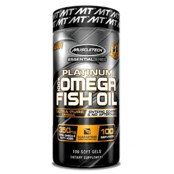 Muscle Tech, Platinum - Omega Fish Oil - 80CAps