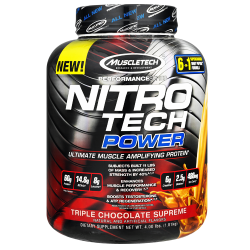 MuscleTech NitroTech Power (4 lbs) - Vitamins House