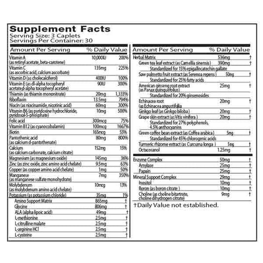MuscleTech, Platinum - Multi Vitamin - 90 Tabs - Vitamins House