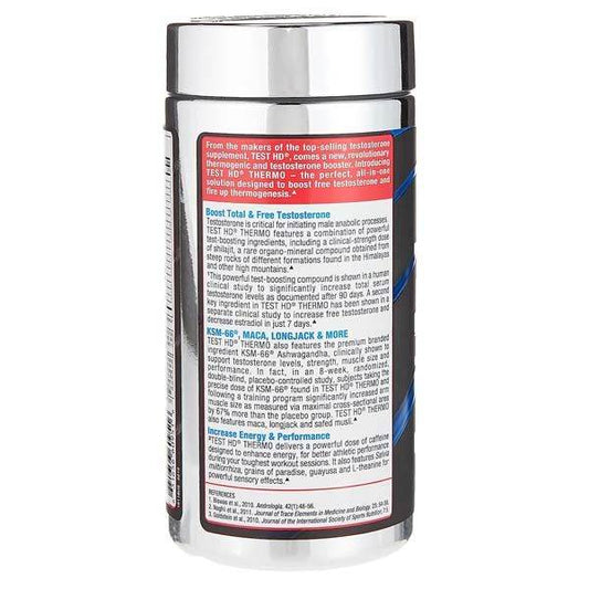 Muscle Tech, Test HD Thermo 90 Capsules - Vitamins House