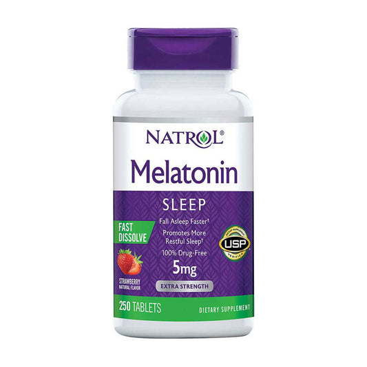 NATROL Melatonin 5mg 250 tablets - Vitamins House