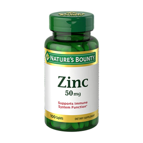 Nature's Bounty Zinc 50mg 100ct